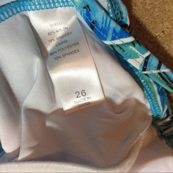 NWOT 2-Piece Tie-Front Swimdress & Brief, 26 - Picture 5 of 8